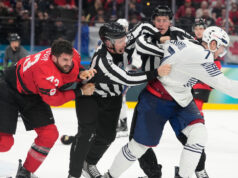 ‘Essa é fácil’: Canadá e França reagem à luta olímpica de Tom Wilson