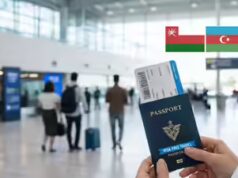 Azerbaijão concede isenção de visto a cidadãos de Omã por um ano