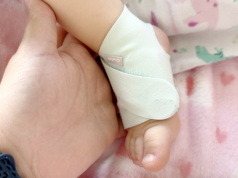 Esta meia inteligente me deu paz de espírito como uma nova mãe