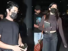 Vijay-Rashmika foi flagrado chegando a Mumbai em meio a rumores de casamento