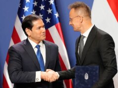 Rubio sela acordo de cooperação nuclear civil com a Hungria