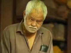 Sanjay esfregou cinzas de uma pira por todo o corpo, sentindo falta do pai morto