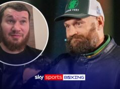 Makhmudov quer mandar Fury de volta à aposentadoria ‘de verdade!’