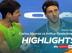 Alcaraz vence o primeiro jogo desde o triunfo no Open da Austrália