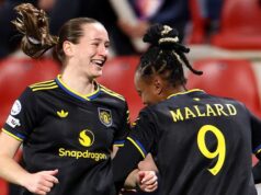 Man Utd colocou um pé nas quartas de remaining da WCL com vitória dominante na primeira mão