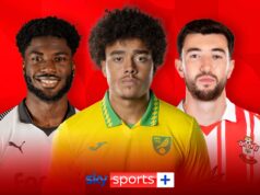 Norwich, Derby e Southampton em ação – EFL no Sky LIVE!