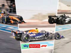 PRIMEIRA VISTA: Verstappen, Piastri e Cadillac na pista nos estágios iniciais do Teste do Bahrein!