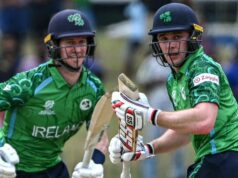 A Irlanda continua viva na Copa do Mundo T20 depois de quebrar a maior pontuação até agora
