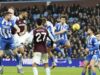Gol contra de Hinshelwood dá vitória ao Villa sobre o Brighton
