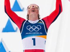 Klaebo faz história com o sexto ouro nos Jogos Olímpicos de Inverno de 2026