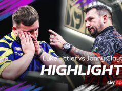 Destaques: Littler fora de controle derrotado por Clayton