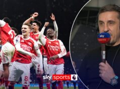 Neville: Arsenal pode vencer no Etihad para ser campeão