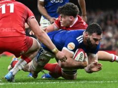 França quebra 50 pontos na demolição do País de Gales em Cardiff