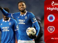 Que reviravolta! O excelente hat-trick de Chermiti arrasta o Rangers na busca pelo título