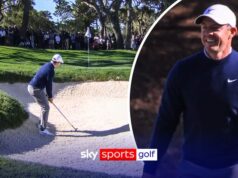 McIlroy perde terreno em Pebble Seaside após dois double-bogeys