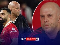 Slot: Não será aceitável se não garantirmos o futebol da Liga dos Campeões