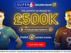 Jogue o Golden Sport do Tremendous 6 para ganhar £ 500.000!