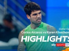 Sinner cai no Qatar Open enquanto Alcaraz avança para as semifinais