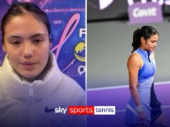 Raducanu se aposenta devido a doença na primeira rodada do Aberto do Qatar