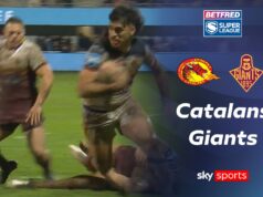 Dragões Catalães 26-10 Huddersfield Giants