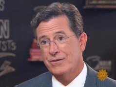 Stephen Colbert sobre se casar com a garota da casa ao lado