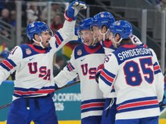 O hóquei masculino da equipe dos EUA segue invicto no Grupo C e se classifica para a próxima rodada olímpica após vitória sobre a Alemanha