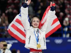 Madonna envia mensagem de boa sorte à patinadora artística americana Amber Glenn nas Olimpíadas